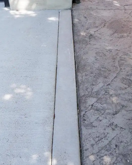 Finished concrete driveway project by AKKO Ltd