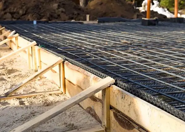 Concrete forming work by AKKO Ltd